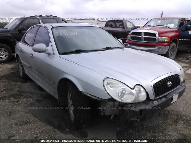 KMHWF35H55A104554 - 2005 HYUNDAI SONATA GLS/LX SILVER photo 1