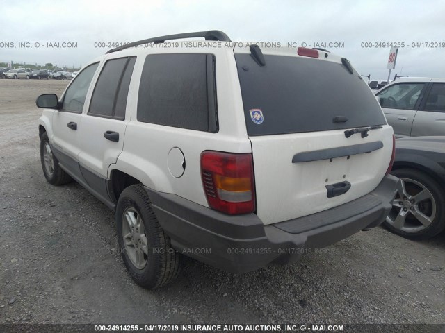 1J4GX48S84C259180 - 2004 JEEP GRAND CHEROKEE LAREDO/COLUMBIA/FREEDOM 白色 照片 3