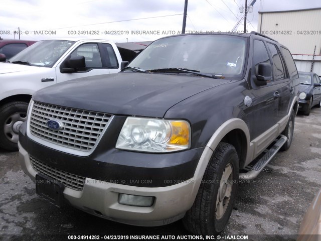 1FMFU17526LA40797 - 2006 FORD EXPEDITION EDDIE BAUER GRAY photo 2