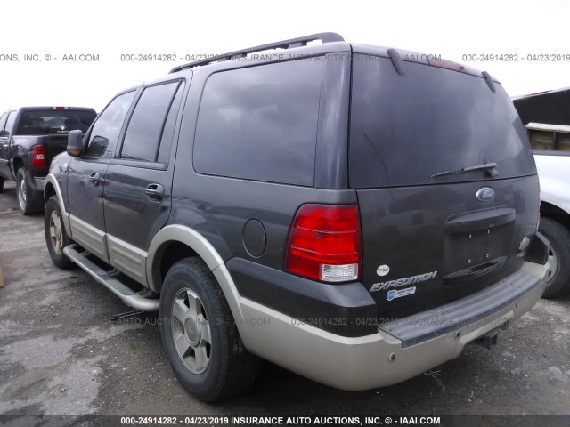 1FMFU17526LA40797 - 2006 FORD EXPEDITION EDDIE BAUER GRAY photo 3