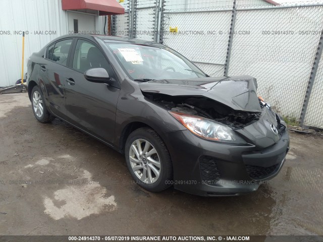 JM1BL1V78D1751553 - 2013 MAZDA 3 I BLACK photo 1