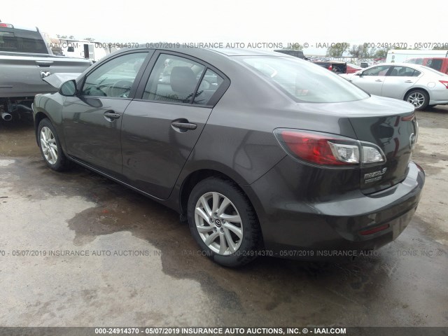 JM1BL1V78D1751553 - 2013 MAZDA 3 I BLACK photo 3