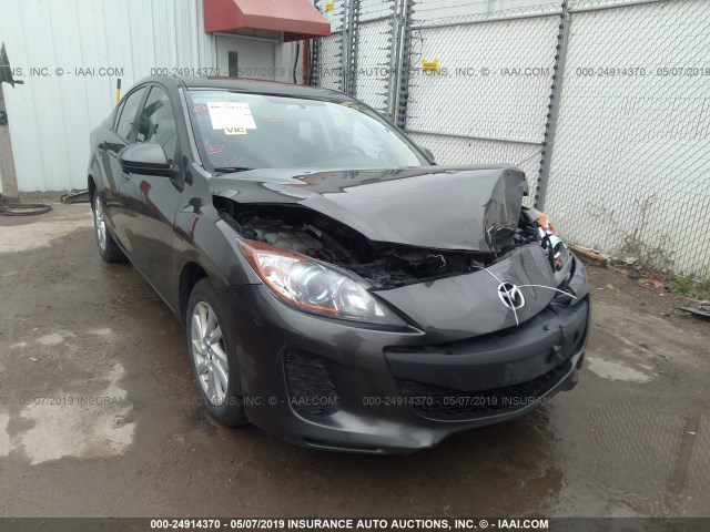 JM1BL1V78D1751553 - 2013 MAZDA 3 I BLACK photo 6