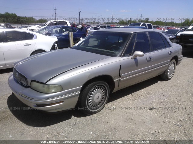 1G4HR52K0VH401590 - 1997 BUICK LESABRE LIMITED SILVER photo 2