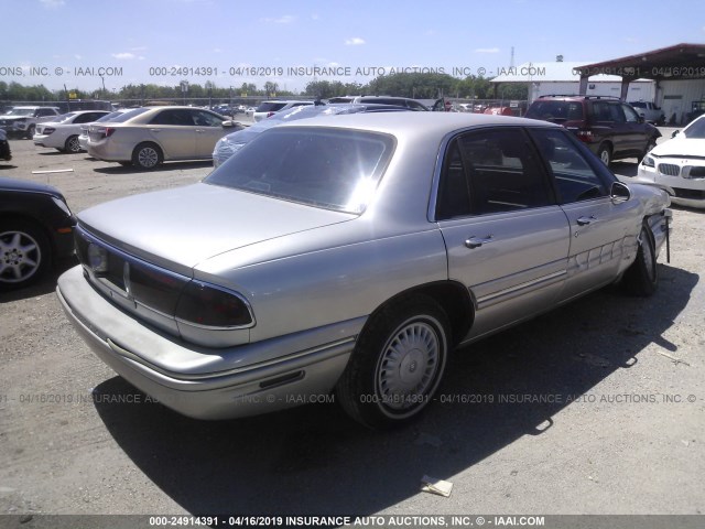 1G4HR52K0VH401590 - 1997 BUICK LESABRE LIMITED SILVER photo 4