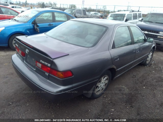 4T1BF22K2VU028282 - 1997 TOYOTA CAMRY CE/LE/XLE GRAY photo 4