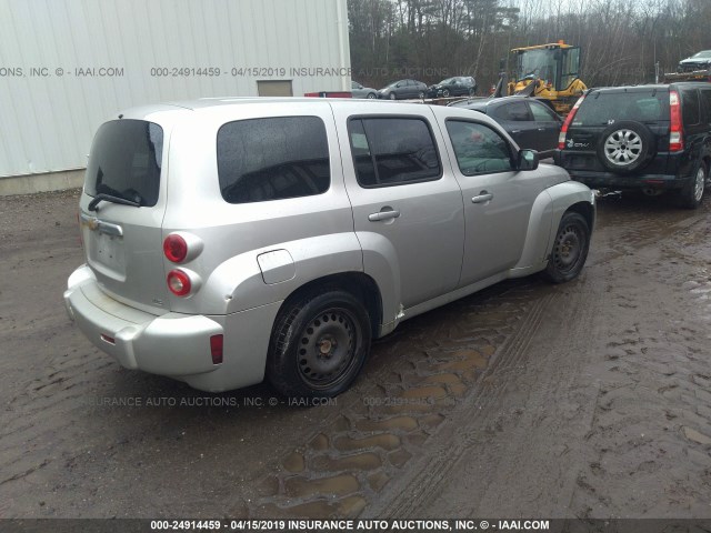 3GNDA13D07S638441 - 2007 CHEVROLET HHR LS Gümüş foto 4