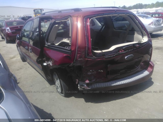 2FMZA51694BA64848 - 2004 FORD FREESTAR SE BURGUNDY photo 3