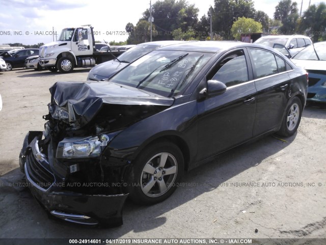 1G1PE5SB0G7213469 - 2016 CHEVROLET CRUZE LIMITED LT BLACK photo 2