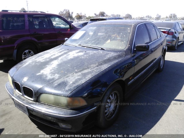 WBADD6323VBW11994 - 1997 BMW 528 I AUTOMATIC BLACK photo 2