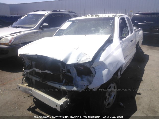 5TFTX4CN1CX016775 - 2012 TOYOTA TACOMA ACCESS CAB თეთრი ფოტო 6