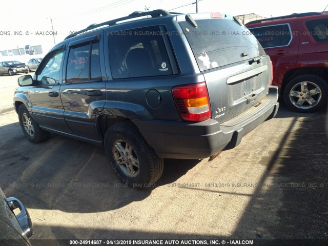 1J4GW48S54C276005 - 2004 JEEP GRAND CHEROKEE LAREDO/COLUMBIA/FREEDOM 灰色 照片 3