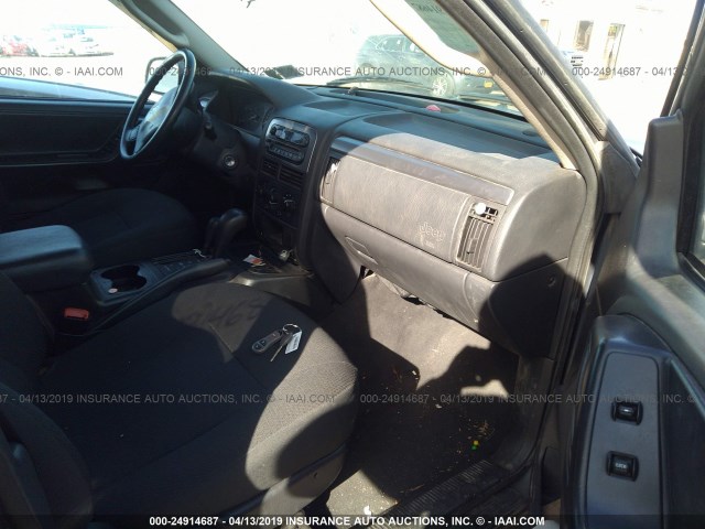 1J4GW48S54C276005 - 2004 JEEP GRAND CHEROKEE LAREDO/COLUMBIA/FREEDOM 灰色 照片 5