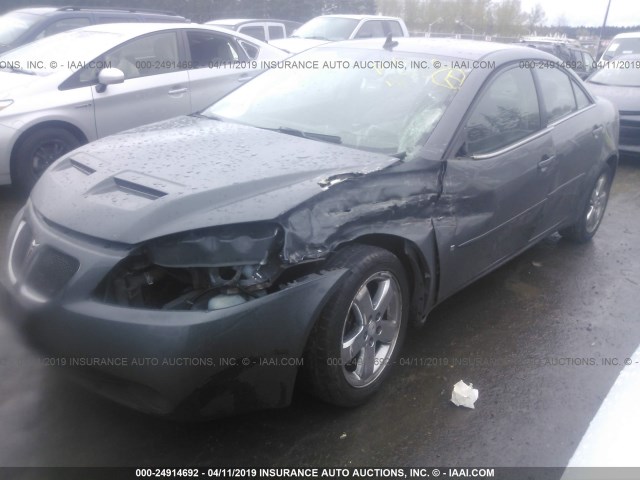 1G2ZH57N284206587 - 2008 PONTIAC G6 GT GRAY photo 2