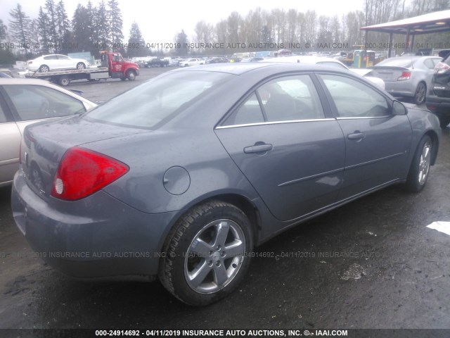 1G2ZH57N284206587 - 2008 PONTIAC G6 GT GRAY photo 4