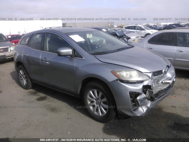 JM3ER2WM1A0331289 - 2010 MAZDA CX-7 SILVER photo 1