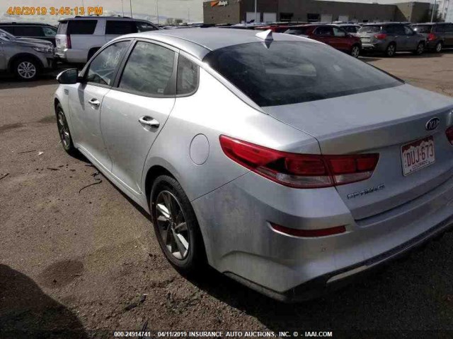 5XXGT4L34KG334648 - 2019 KIA OPTIMA LX/S GRAY photo 13