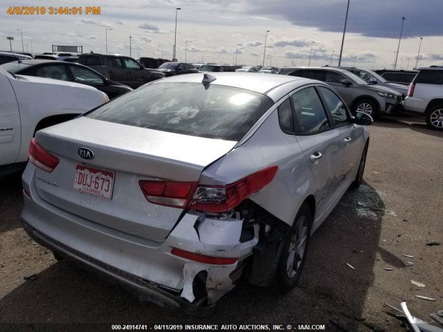 5XXGT4L34KG334648 - 2019 KIA OPTIMA LX/S GRAY photo 16