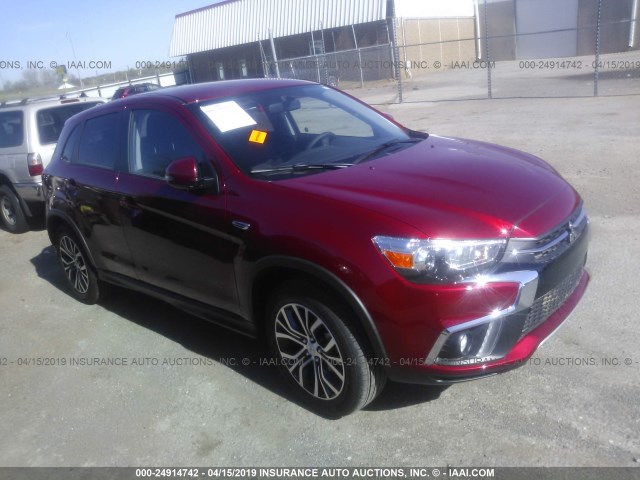 JA4AP4AU8KU011553 - 2019 MITSUBISHI OUTLANDER SPORT GT/SE RED photo 1