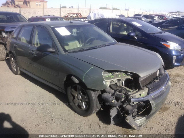 1G1ZU64845F155985 - 2005 CHEVROLET MALIBU MAXX LT GREEN photo 1