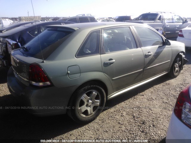 1G1ZU64845F155985 - 2005 CHEVROLET MALIBU MAXX LT GREEN photo 4