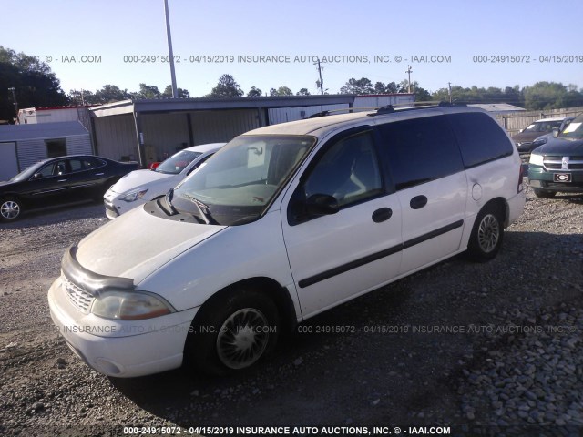 2FMZA51483BA81380 - 2003 FORD WINDSTAR LX WHITE photo 2