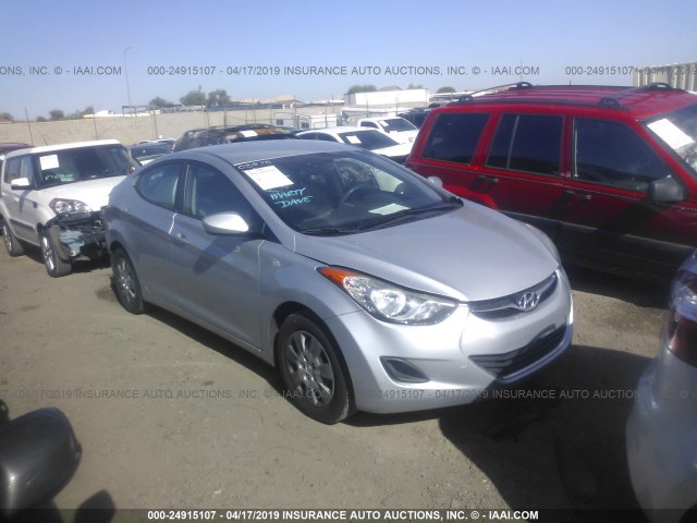 5NPDH4AE6DH161022 - 2013 HYUNDAI ELANTRA GLS/LIMITED SILVER photo 1