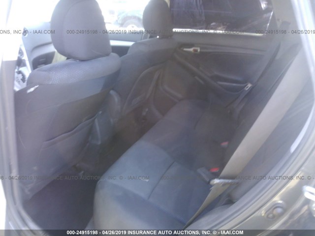 2T1KE4EE7AC040072 - 2010 TOYOTA COROLLA MATRIX S GRAY photo 8