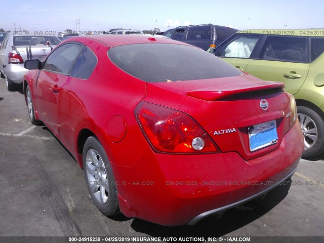 1N4AL24E28C259067 - 2008 NISSAN ALTIMA 2.5S RED photo 3