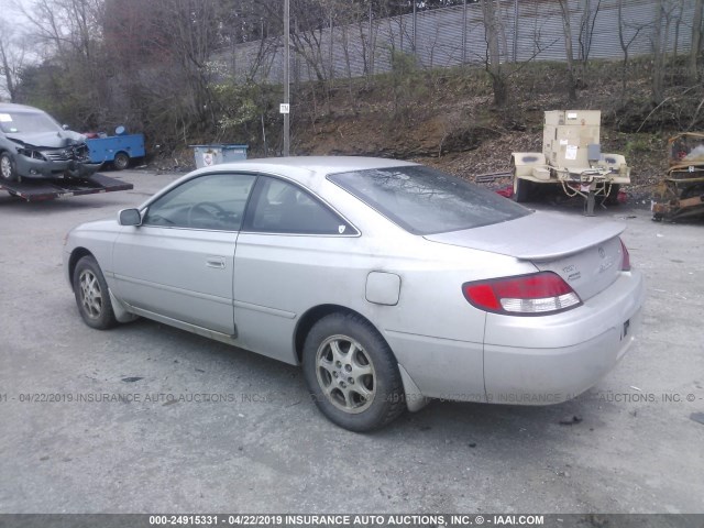 2T1CG22P71C520430 - 2001 TOYOTA CAMRY SOLARA SE GRAY photo 3