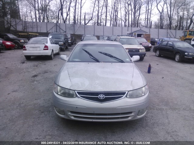 2T1CG22P71C520430 - 2001 TOYOTA CAMRY SOLARA SE GRAY photo 6