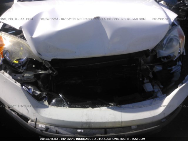 JHLRE48798C049583 - 2008 HONDA CR-V EXL WHITE photo 6