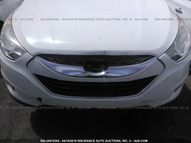 KM8JU3AC4BU157475 - 2011 HYUNDAI TUCSON GLS/LIMITED 白色 照片 6