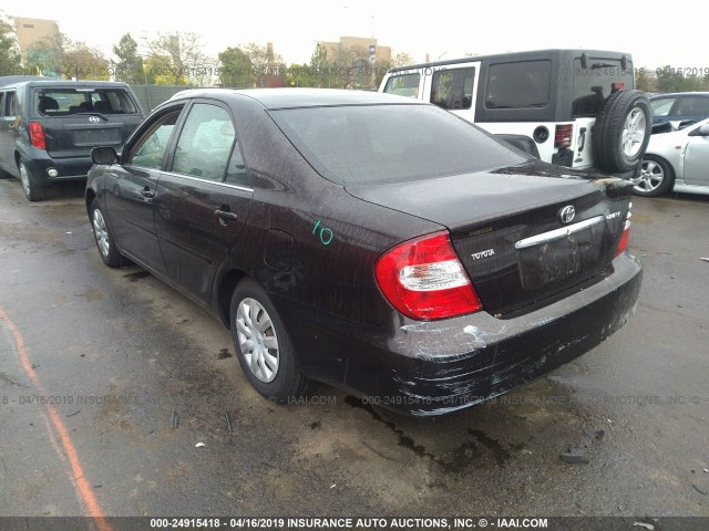 JTDBE32K630173360 - 2003 TOYOTA CAMRY LE/XLE Қоңыр фото 3