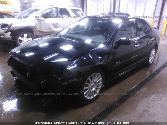 3MEHM08158R607087 - 2008 MERCURY MILAN PREMIER BLACK photo 2