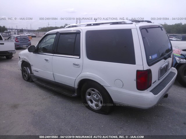 5LMEU27R82LJ01839 - 2002 LINCOLN NAVIGATOR 白色 照片 3