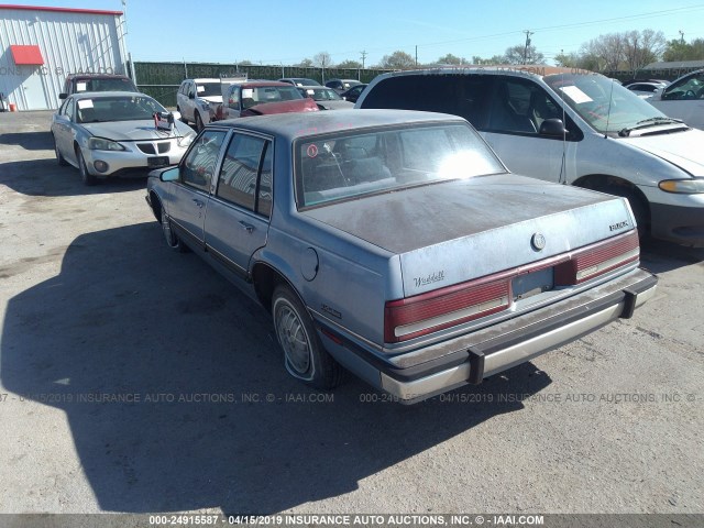 1G4HR54C0LH557745 - 1990 BUICK LESABRE LIMITED Light Blue photo 3