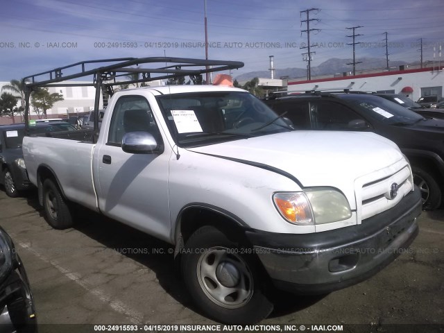 5TBJT32126S473383 - 2006 TOYOTA TUNDRA WHITE photo 1