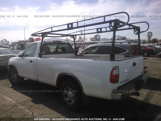 5TBJT32126S473383 - 2006 TOYOTA TUNDRA WHITE photo 3