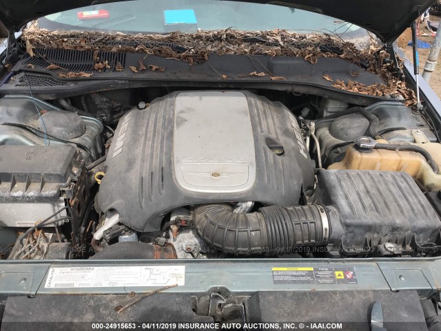 2C3JA63H55H522460 - 2005 CHRYSLER 300C GRAY photo 10