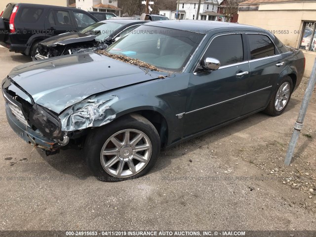 2C3JA63H55H522460 - 2005 CHRYSLER 300C GRAY photo 2