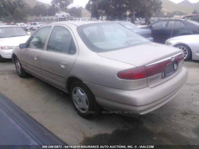 1FALP6535WK166936 - 1998 FORD CONTOUR GL/SPORT/LX BEIGE photo 3