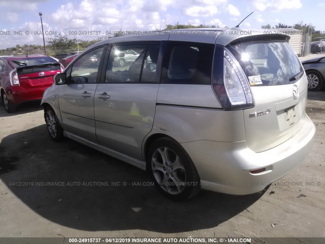 JM1CR293480311275 - 2008 MAZDA 5 GRAY photo 3