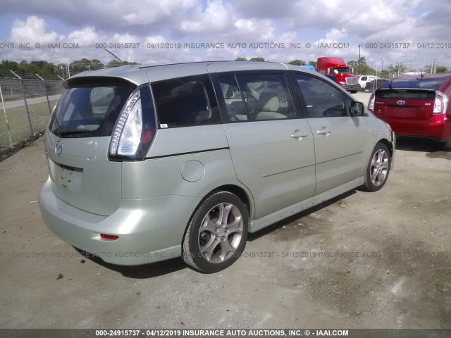 JM1CR293480311275 - 2008 MAZDA 5 GRAY photo 4