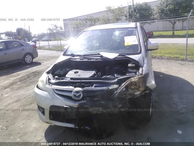 JM1CR293480311275 - 2008 MAZDA 5 GRAY photo 6