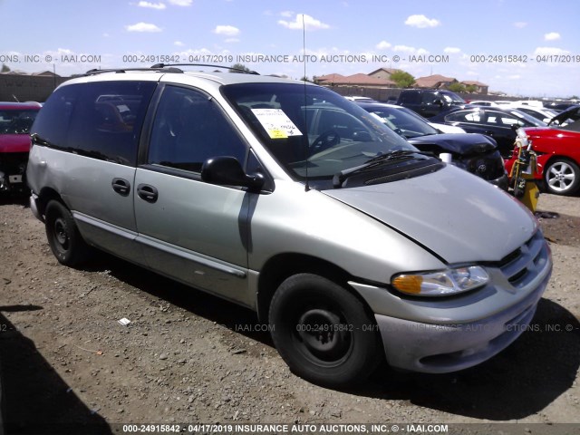 2P4FP25B8XR270813 - 1999 PLYMOUTH VOYAGER GRAY photo 1