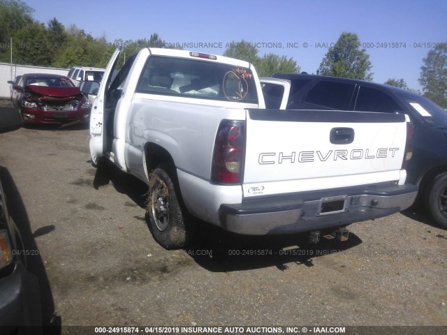 1GCEC14X24Z140093 - 2004 CHEVROLET SILVERADO C1500 WHITE photo 3