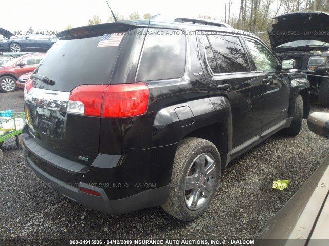 2GKALSEK5C6264266 - 2012 GMC TERRAIN SLE BLACK photo 4