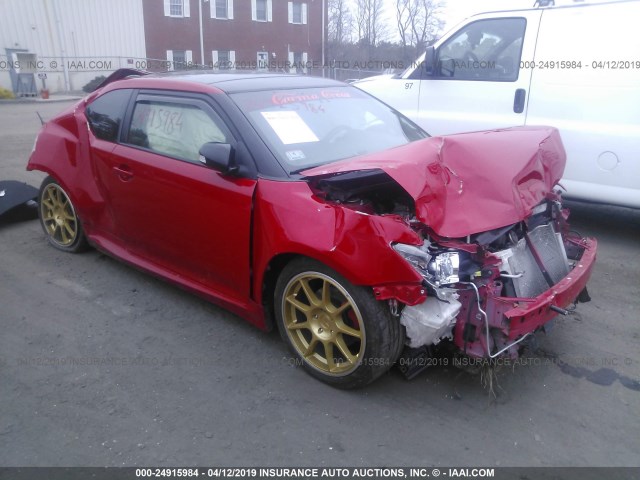 JTKJF5C75D3051953 - 2013 TOYOTA SCION TC წითელი ფოტო 1