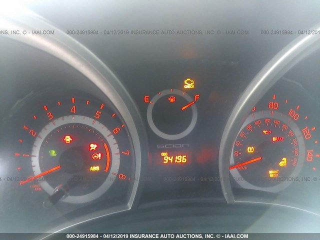 JTKJF5C75D3051953 - 2013 TOYOTA SCION TC წითელი ფოტო 7